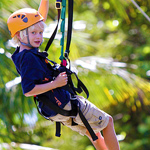 People young and old enjoy the Maui Zipline Company tour