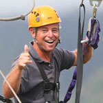 People young and old enjoy the Maui Zipline Company tour