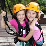 girls having fun in Hawaii