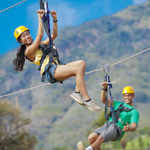 Zipline guides