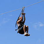 tandem zipping with friends and family