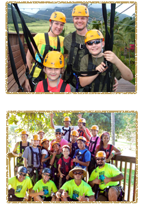 Maui's Best Ziplining value for the whole family